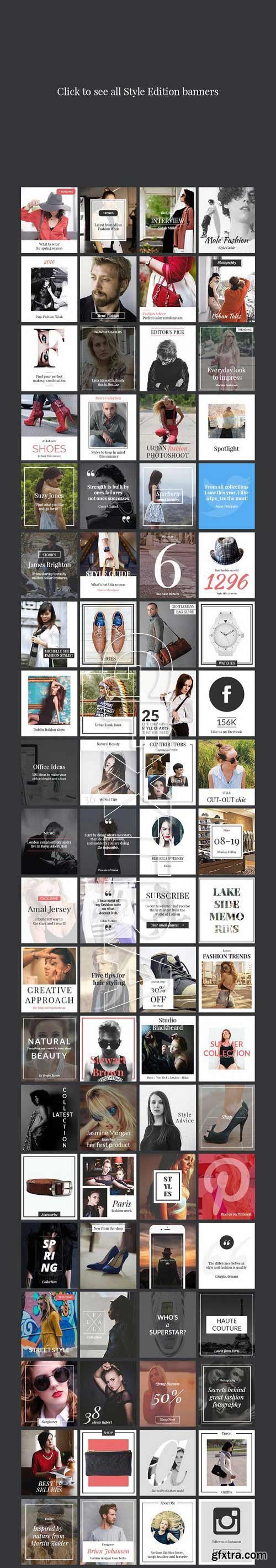 CM - 240 Banners Pack 442879 CM - 240 Banners Pack 442879