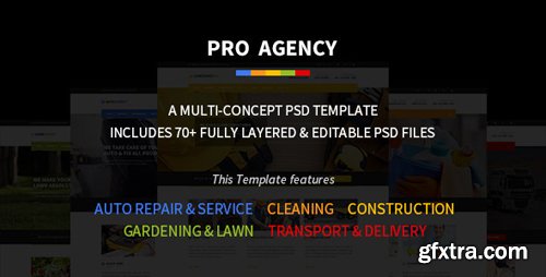ThemeForest - Pro Agency- Multipurpose PSD Template 11650609 ThemeForest - Pro Agency- Multipurpose PSD Template 11650609