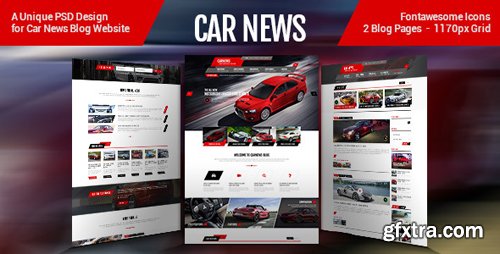 ThemeForest - Car News - PSD Template 8247969 ThemeForest - Car News - PSD Template 8247969