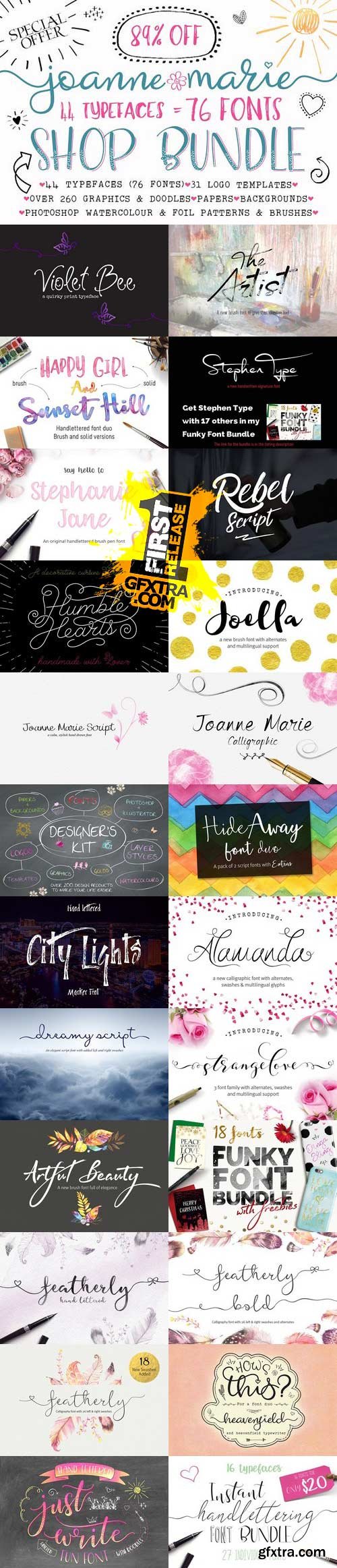 CM - Font Bundle - Shop Bundle 692659 CM - Font Bundle - Shop Bundle 692659