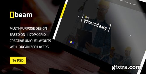 ThemeForest - Beam — Modern Multipurpose PSD Template for Construction Business 16747647 ThemeForest - Beam — Modern Multipurpose PSD Template for Construction Business 16747647