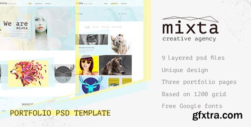 ThemeForest - Mixta — Creative Agency, Portfolio PSD Template 12796794 ThemeForest - Mixta — Creative Agency, Portfolio PSD Template 12796794