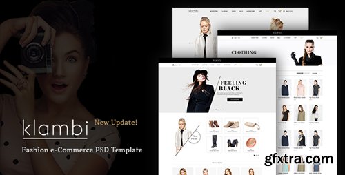 ThemeForest - Klambi e-Commerce Fashion Template PSD 16574731