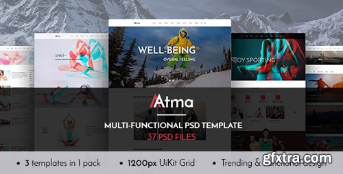 ThemeForest - Atma &mdash; Multipurpose Wellness 