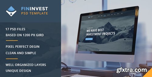 ThemeForest - Fininvest &mdash; Multipurpose Business, Finance PSD Template 16164284