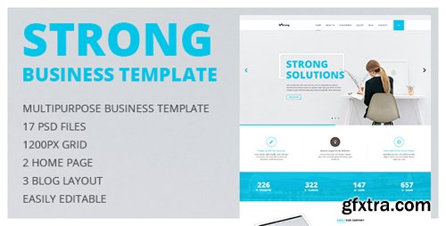 ThemeForest - Strong — Multipurpose Business and Portfolio PSD Template with Clean Minimal Design 14931663 ThemeForest - Strong — Multipurpose Business and Portfolio PSD Template with Clean Minimal Design 14931663