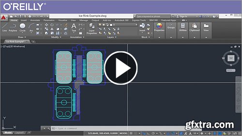Learning Autodesk AutoCAD 2017 Training Video