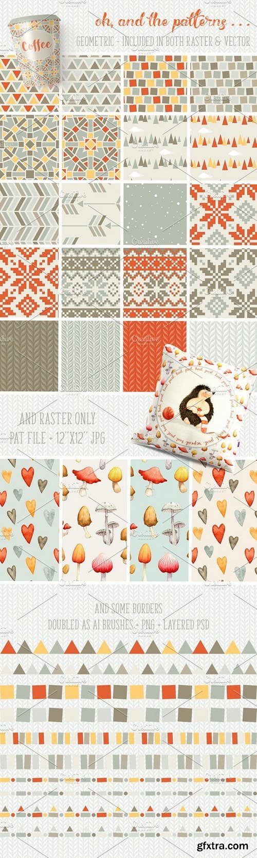 CM - Autumn Charm Watercolor collection 792985