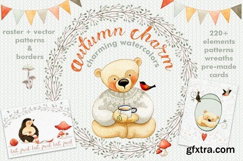 CM - Autumn Charm Watercolor collection 792985