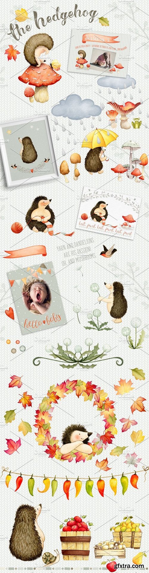 CM - Autumn Charm Watercolor collection 792985