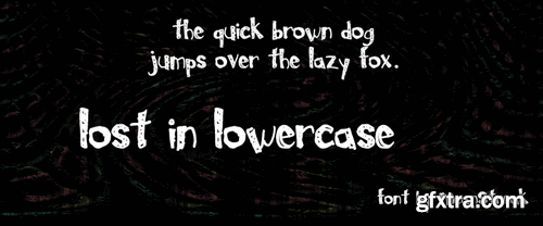 Lost In Lowercase font