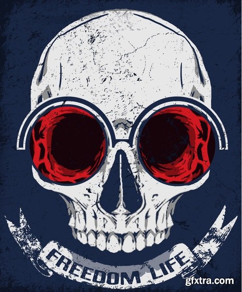 Collection image to print T-shirts with the slogan for the things T-shirt 7-25 EPS