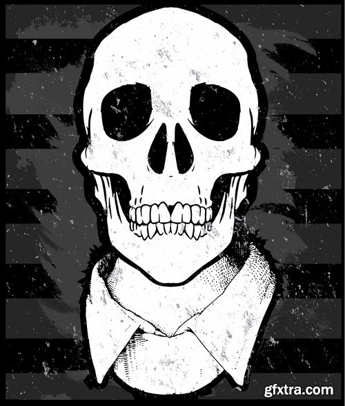 Collection image to print T-shirts with the slogan for the things T-shirt 7-25 EPS