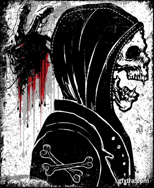 Collection image to print T-shirts with the slogan for the things T-shirt 7-25 EPS