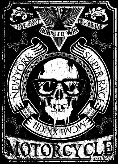 Collection image to print T-shirts with the slogan for the things T-shirt 7-25 EPS