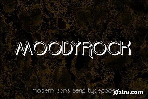 Moodyrock Extrude font