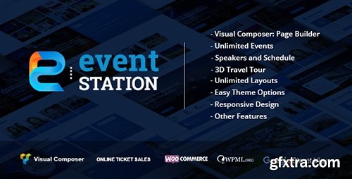 ThemeForest - Event Station v1.1.4 - Event & Conference WordPress Theme - 16019694