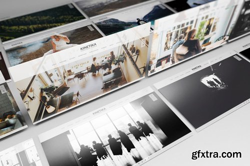 Perspective Presentation Web Mockup 02 Perspective Presentation Web Mockup 02