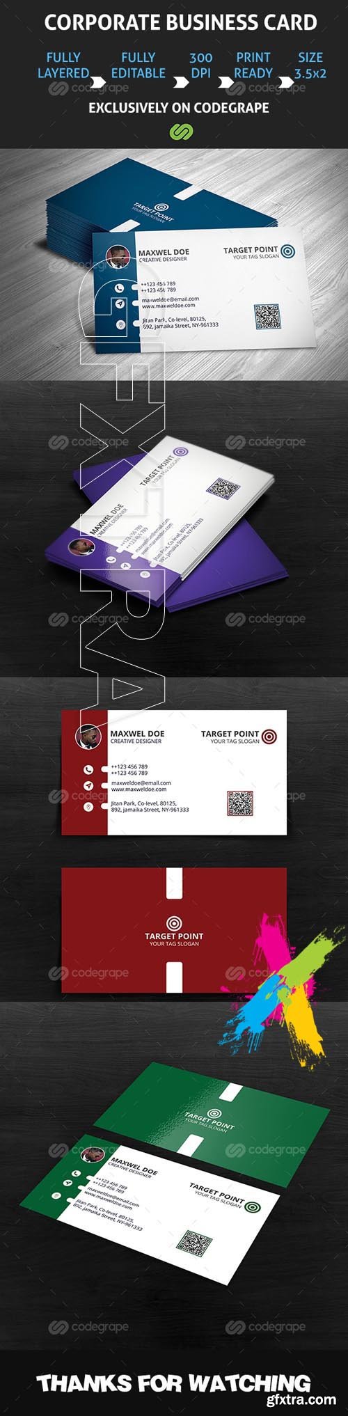 Corporate Business Card 11497