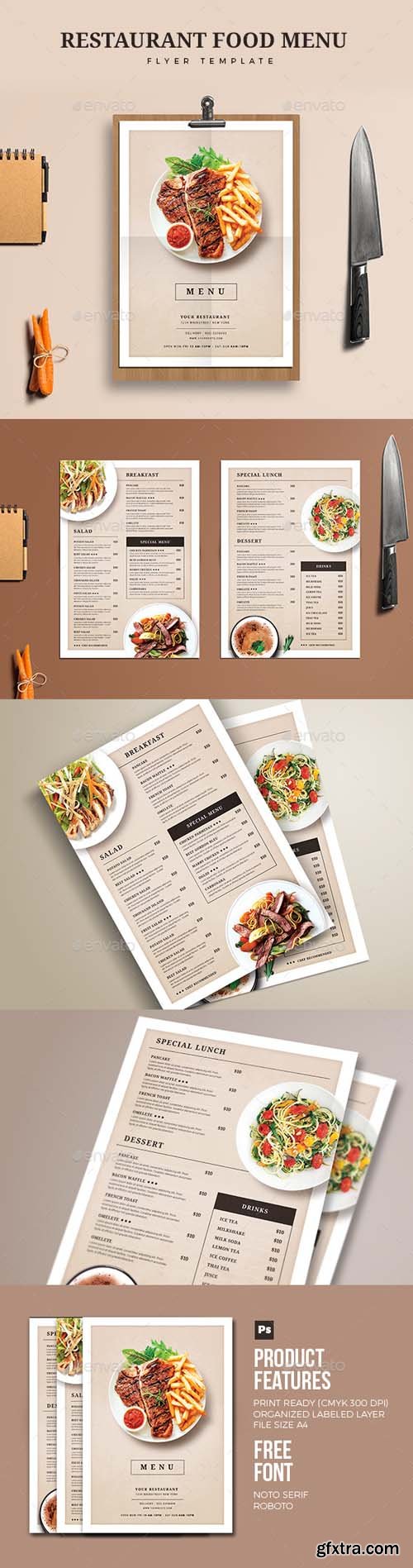GR - Restaurant Food Menu 19199316 GR - Restaurant Food Menu 19199316