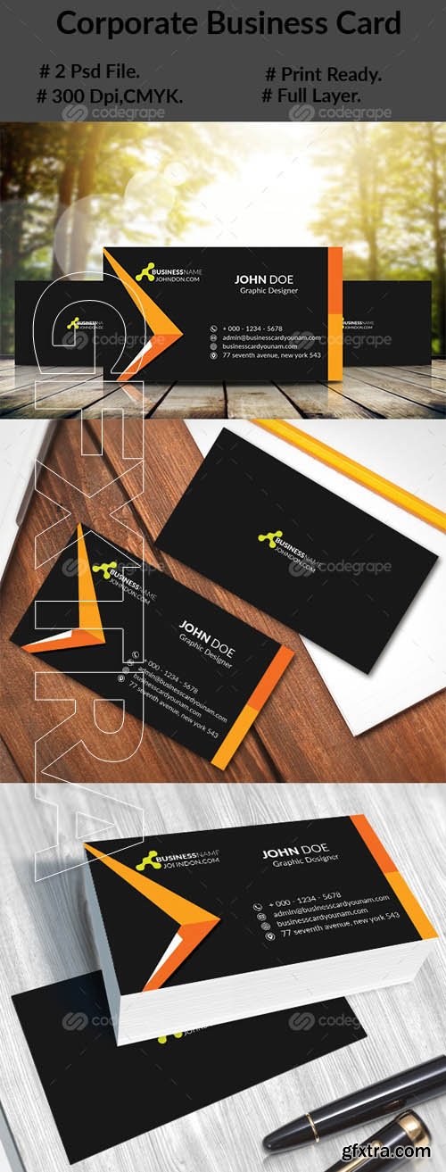 Corporate Business Card 11525