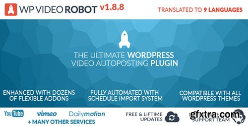 CodeCanyon - Wordpress Video Robot Plugin v1.8.8 - 8619739