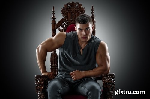 Collection of throne armchair interior medieval 25 HQ Jpeg