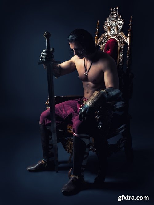 Collection of throne armchair interior medieval 25 HQ Jpeg