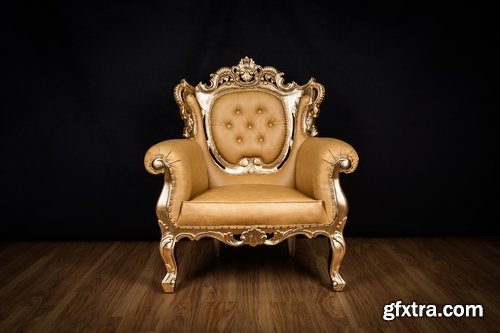 Collection of throne armchair interior medieval 25 HQ Jpeg