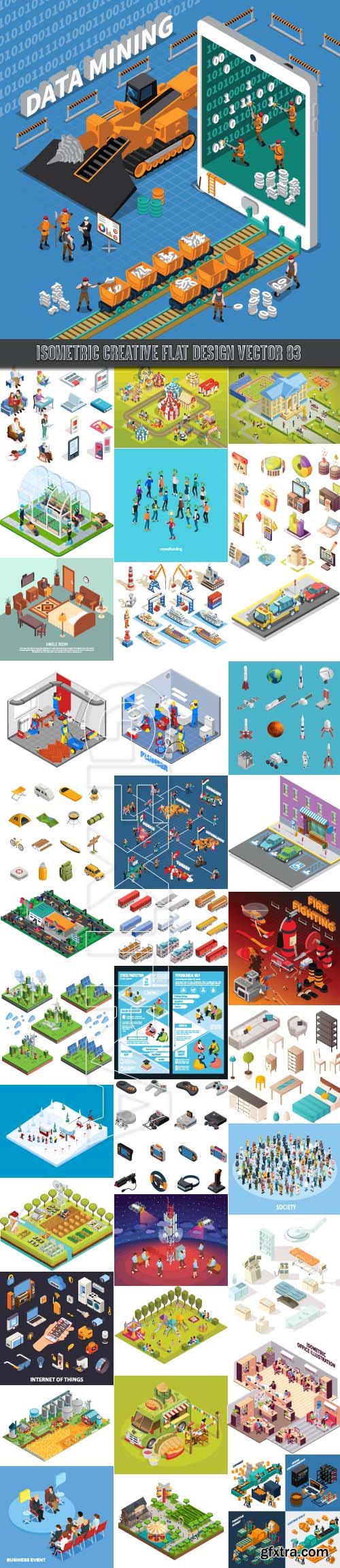 Isometric creative flat design vector 83