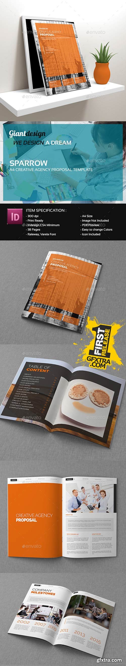 GraphicRiver - Sparrow - Creative Agency Proposal Template 11364595