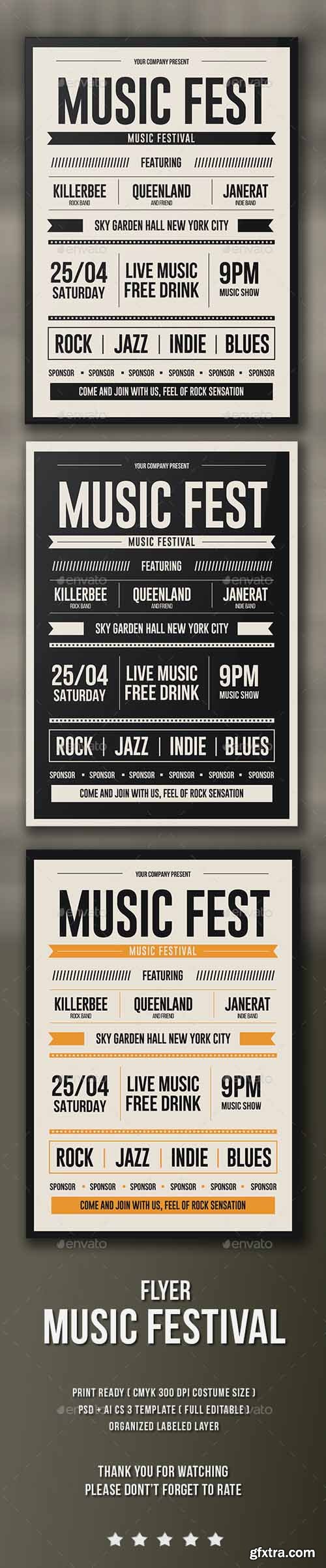 GR - Music Fest Flyer 15449476 GR - Music Fest Flyer 15449476