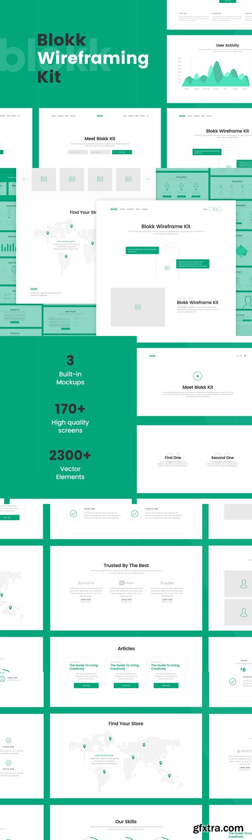 Blokk Wireframe Kit