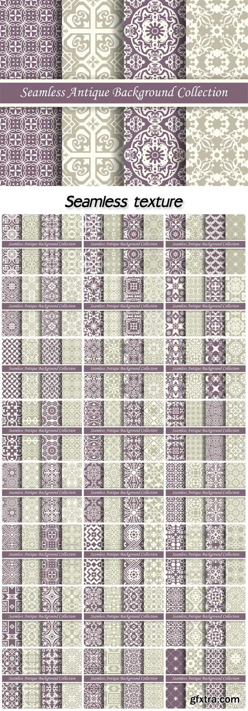 Seamless Antique Vintage Textures 25xEPS