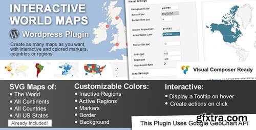 CodeCanyon Interactive World Maps v1.9.7 2874264