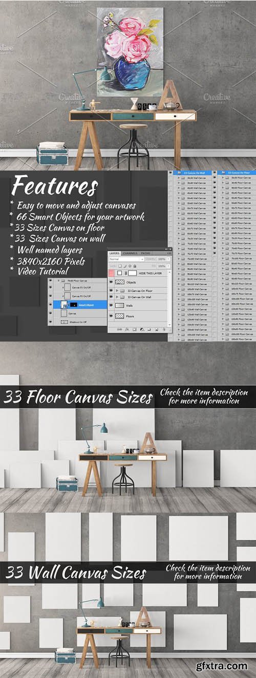 CM Canvas Mockups Vol 273