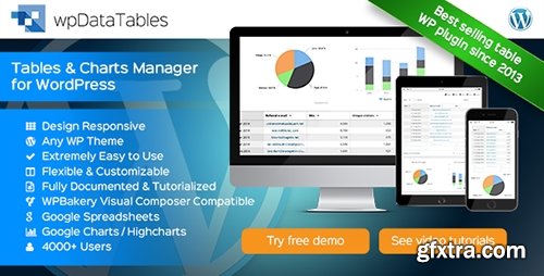 CodeCanyon - wpDataTables v1.7.1 - Tables and Charts Manager for WordPress - 3958969