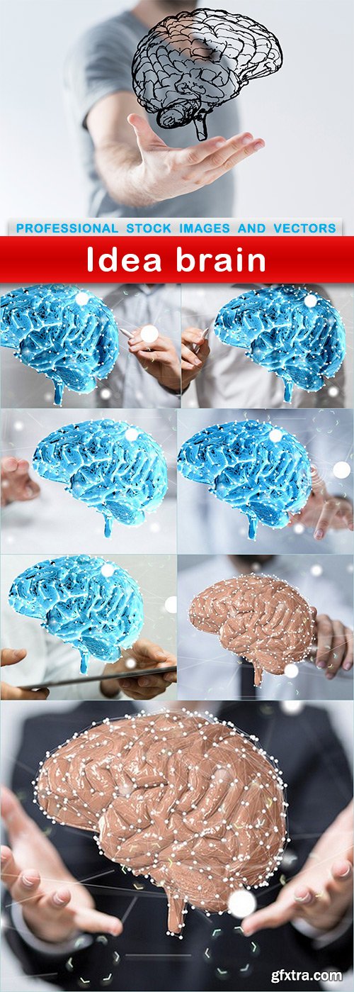 Idea brain - 8 UHQ JPEG