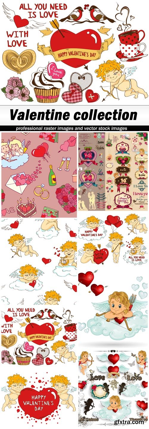 Valentine collection - 8 EPS