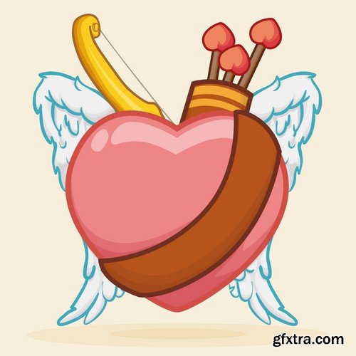 Happy Valentine's Day 1 - 5 EPS