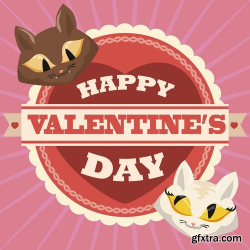 Happy Valentine's Day 1 - 5 EPS