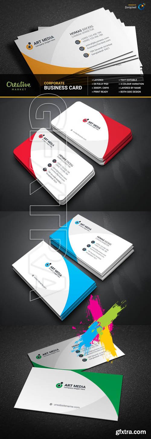 CM Corporate Business Card 1174611