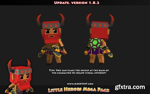 Unity Asset &ndash; Little Heroes Mega Pack 1.8.1