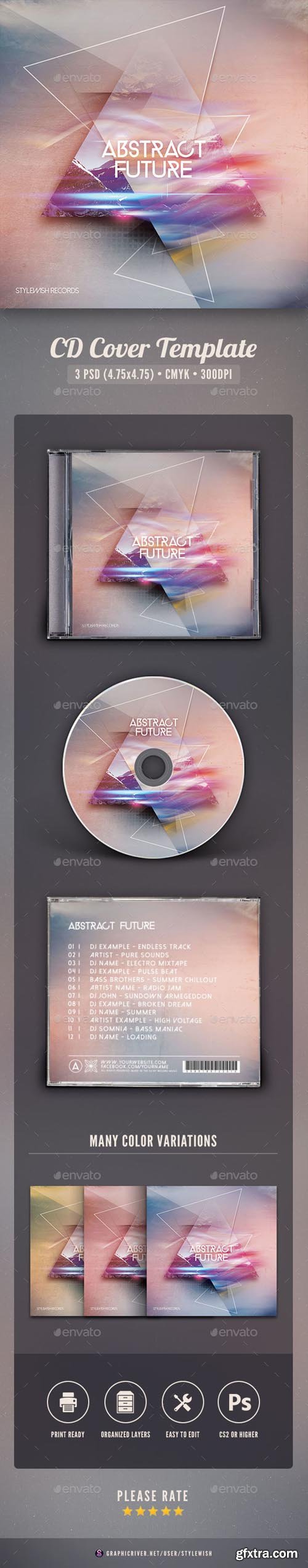 GR - Abstract Future CD Cover Artwork 16150363 GR - Abstract Future CD Cover Artwork 16150363