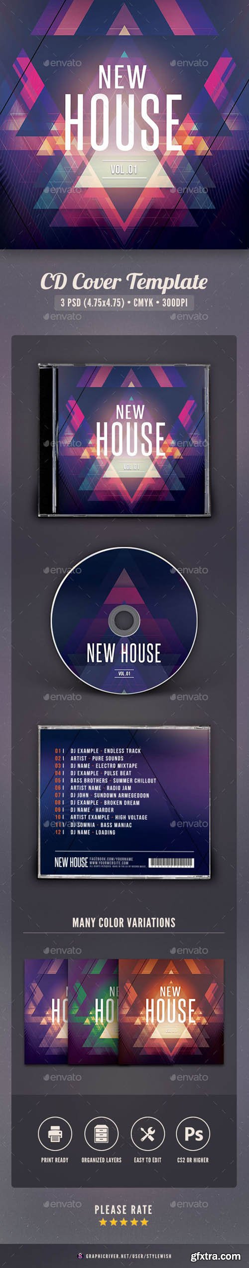 GR - New House CD Cover Artwork 16025288 GR - New House CD Cover Artwork 16025288