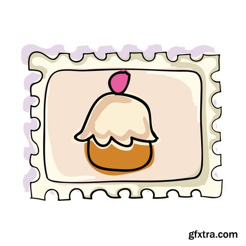 Valentines day poster illustration - 8 EPS