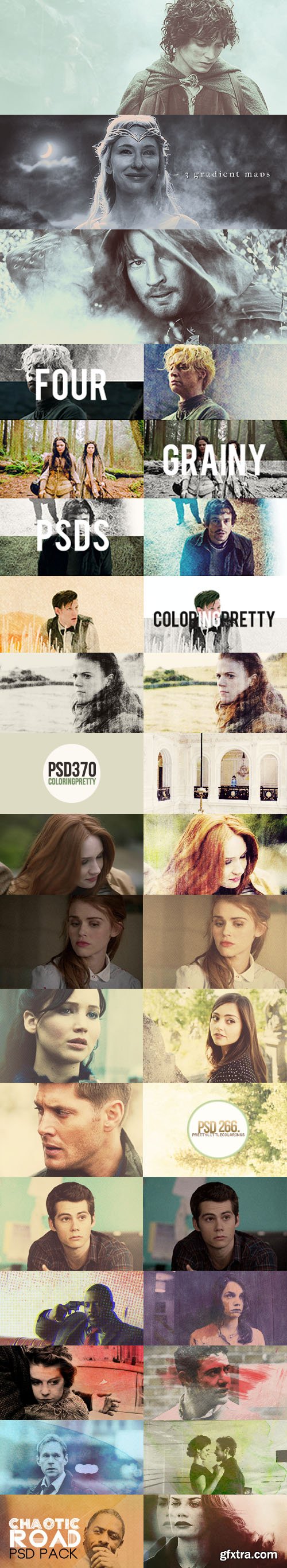 Awesome Cinematic PSD Effects