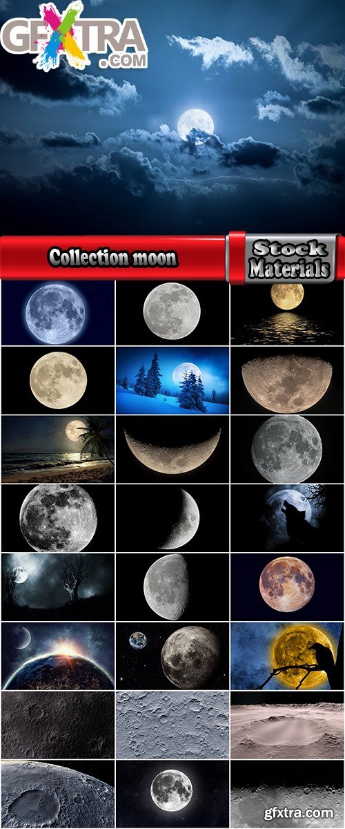 Collection moon planet space moon crater 25 HQ Jpeg