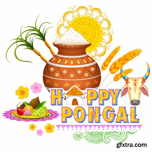 Collection Indian god holiday icon vector illustration Indian flag ethnic culture 25 EPS