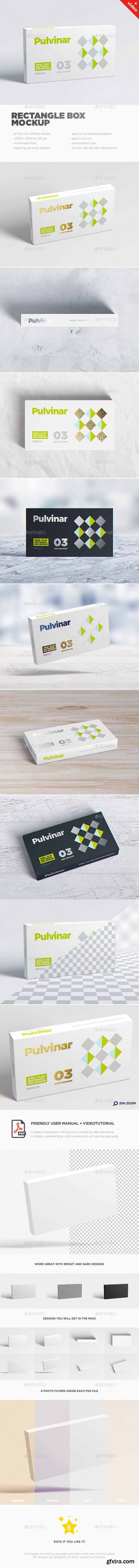 GR - Box / Packaging MockUp - Wide/ Flat Rectangle 17626095 GR - Box / Packaging MockUp - Wide/ Flat Rectangle 17626095